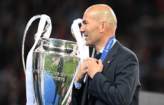 Thống kê sự nghiệp vĩ đại của Zinedine Zidane ở Real